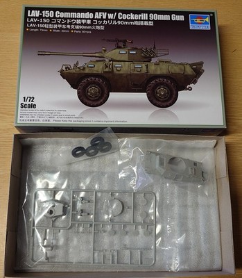 LAV-150 Commando AFV w/ Cockerill 90mm Gun in 1/72 von Trumpeter