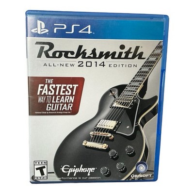 Rocksmith ALL-NEW 2014 Edition (Sony PlayStation 4, 2014) PS4, Disc Pristine!