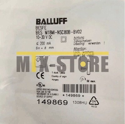 1PCS New   BES M18MI-NSC80B-BV02 M18MI-NSC80B-BV02 Sensor&Proximity Switch *yt
