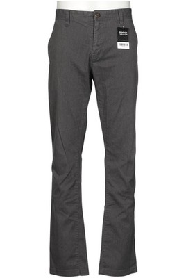 VOLCOM Stoffhose Herren Hose Pants Chino Gr. W34 Baumwolle Grau #24s6ntc