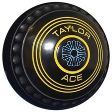 Taylor Ace Bowls - Set of 4, Black, Heavy, Size 2 (UK)