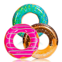 3Er Set Aufblasbarer Schwimmreifen Mit Glitter 32,5 Cm Pool Floats