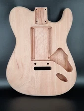 Custom Order Guitar Body, TS, Unfinished, Mahogany, Fits Strat® Neck