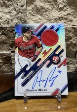2025 Topps Pristine Pieces Austin Riley Patch Auto Relics Autograph PPAR-AR