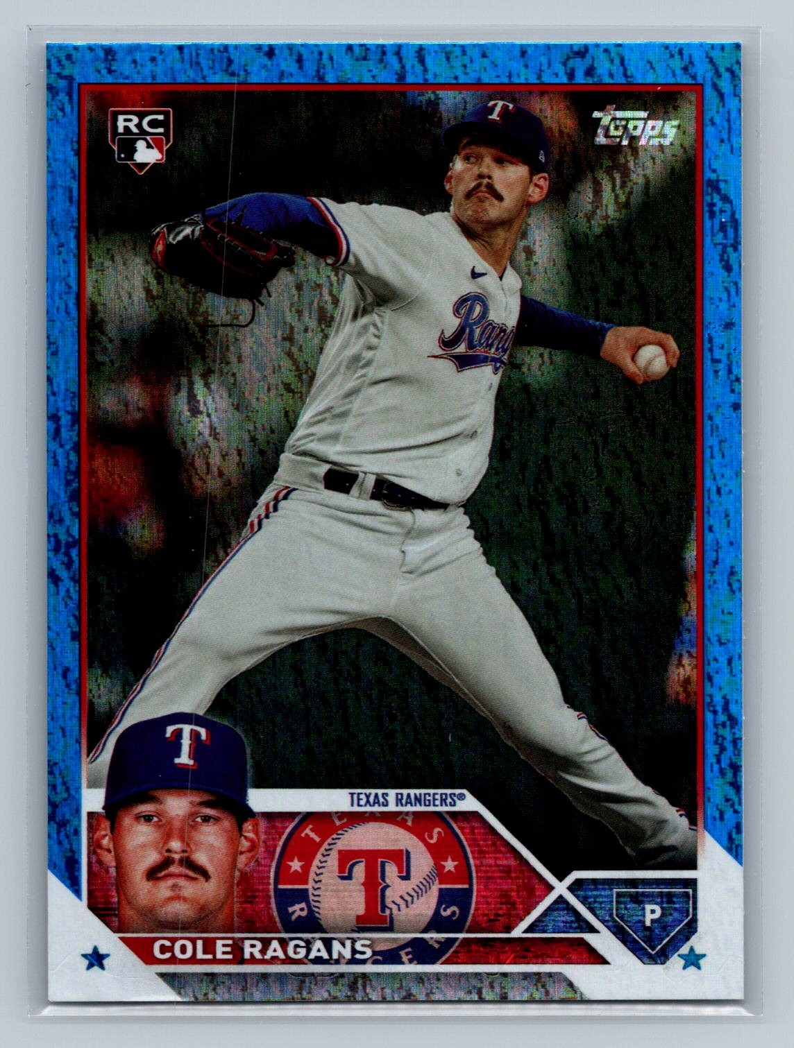 2023 Topps Update Cole Ragans Blue Foil #/999 Rookie #US156
