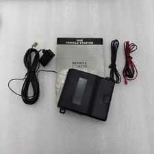 US AUTO SECURITY VEHICLE STARTER MODULE w/ LED / VALET BUTTON SWITCH / ANTENNA