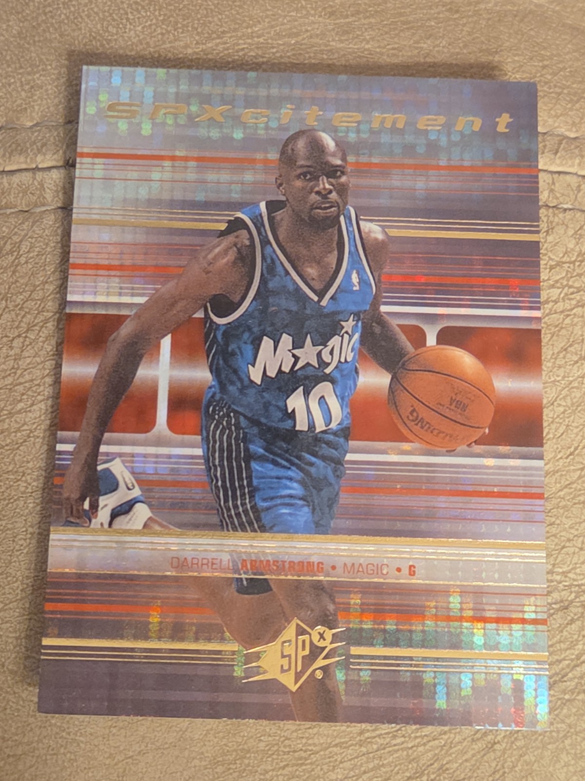 Darrell Armstrong 1999 SPxcitement #S17  Basketball Card