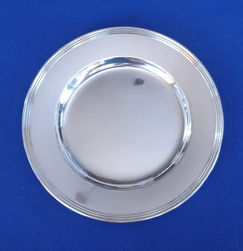 International Silver Lord Saybrook Sterling Silver 925 Bread Plate 6 1/8"  2.6oz