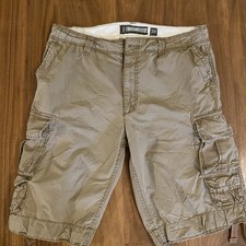 Old Navy Men s Cargo Shorts Size 34 Khaki Loose Fit