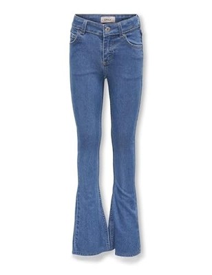 KIDS ONLY Damen Koghush Flared DNM Akm186 Noos, Light Blue Denim, 140 EU