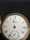 ANTIQUE WALTHAM POCKET WATCH 18S P S BARTLETT w/ 14K GOLD-FILLED CASE  Boss 25yr