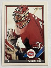 1991-92 O-Pee-Chee #413 Patrick Roy Montreal Canadiens