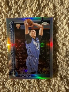 Photo from the eBay listing: 2025-26 Topps Chrome - Cooper Flagg #251 Refractor (RC)