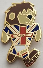 World Cup Englan 1966  Enamel Badge / Shield Patch & Vinyl Sticker.