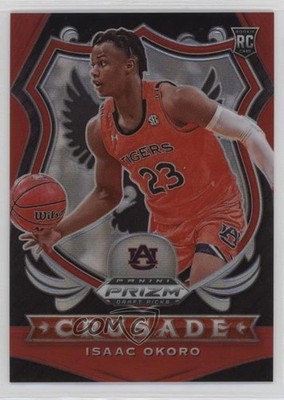 2020 Panini Prizm Draft Picks Crusade Red 84/299 Isaac Okoro #84 Rookie RC 0q3