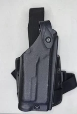 SAFARILAND 6280 SLS LVL2 Tactical Leg Holster GLOCK 29 w/LIGHT, STX BLK RH