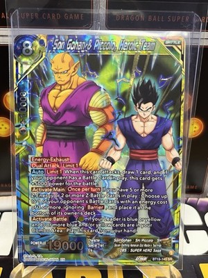 Son Gohan & Piccolo Heroic Team BT19-145SR Foil Super Rare 
