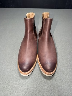 Tecovas Men's the Luke Vibram Wedge Sole Chelsea Boot Size 9D