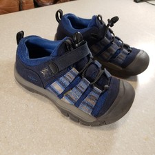 Keen Kids Newport H2 Sandals US Size 1 Gray Blue