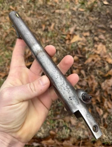 Rare US 1842 Aston Dragoon Pistol .54 Barrel 1846 Date Civil War Musket Cavalry