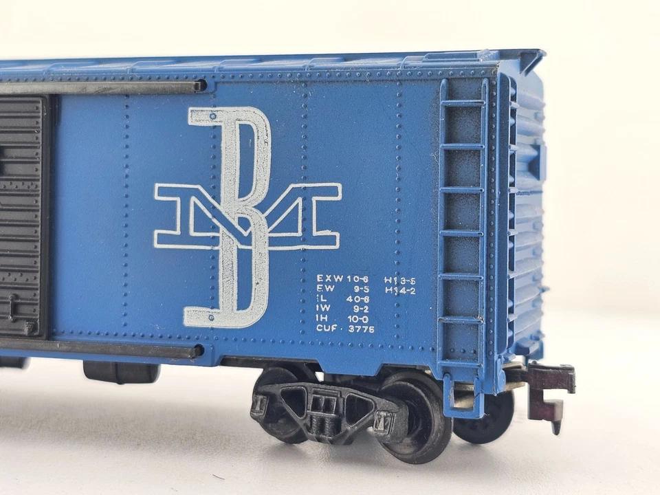 Mantua HO Scale Boston & Maine 40'  Single Door Box Car BM 70056 Model Train Car - Image 2 of 4