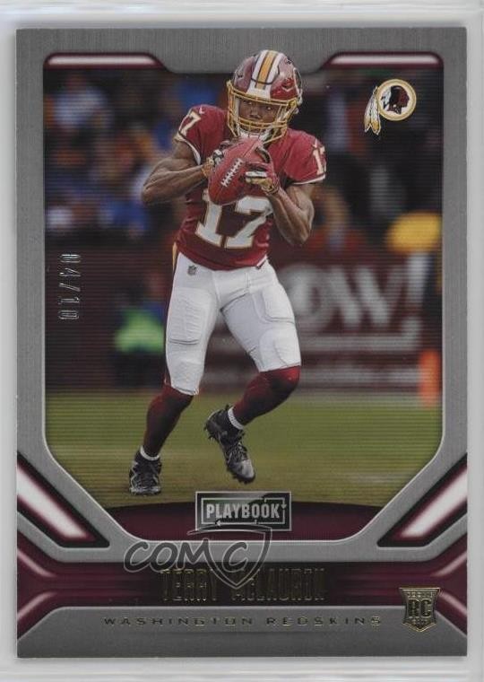 2019 Panini Playbook Rookies Terry McLaurin #137 3hd