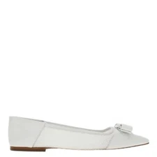 Ferragamo Ballet Flat Shoes, Size 5