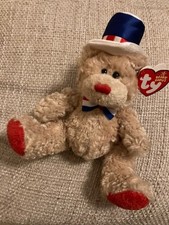 Ty Beanie Baby USA  Teddy B&auml;r Independence 2006, 18 cm, neu mit tag