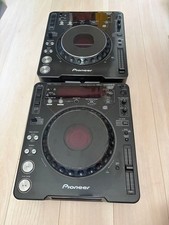 Pioneer CDJ-1000MK2 DJ CD/MP3 Player Pair Set of 2 with Power Cables Tested