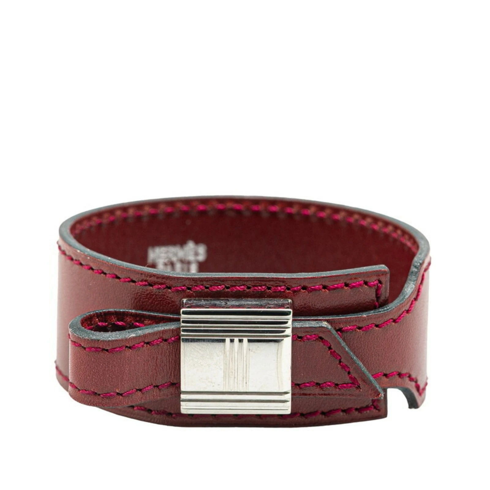 HERMÈS Hermes Artemis Bracciale Vino Scatola Rossa Vitello Donna HERMES GZl18quq