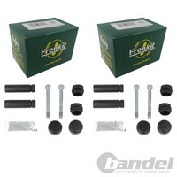 2X Frenkit FÜHRUNGSHÜLSEN-SATZ Bremssattel Hinten Vorne Passend FüR Ford Transit