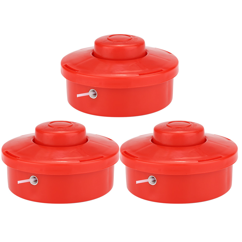 3Pcs Durable Trimmer Head Replacement For Garden Use