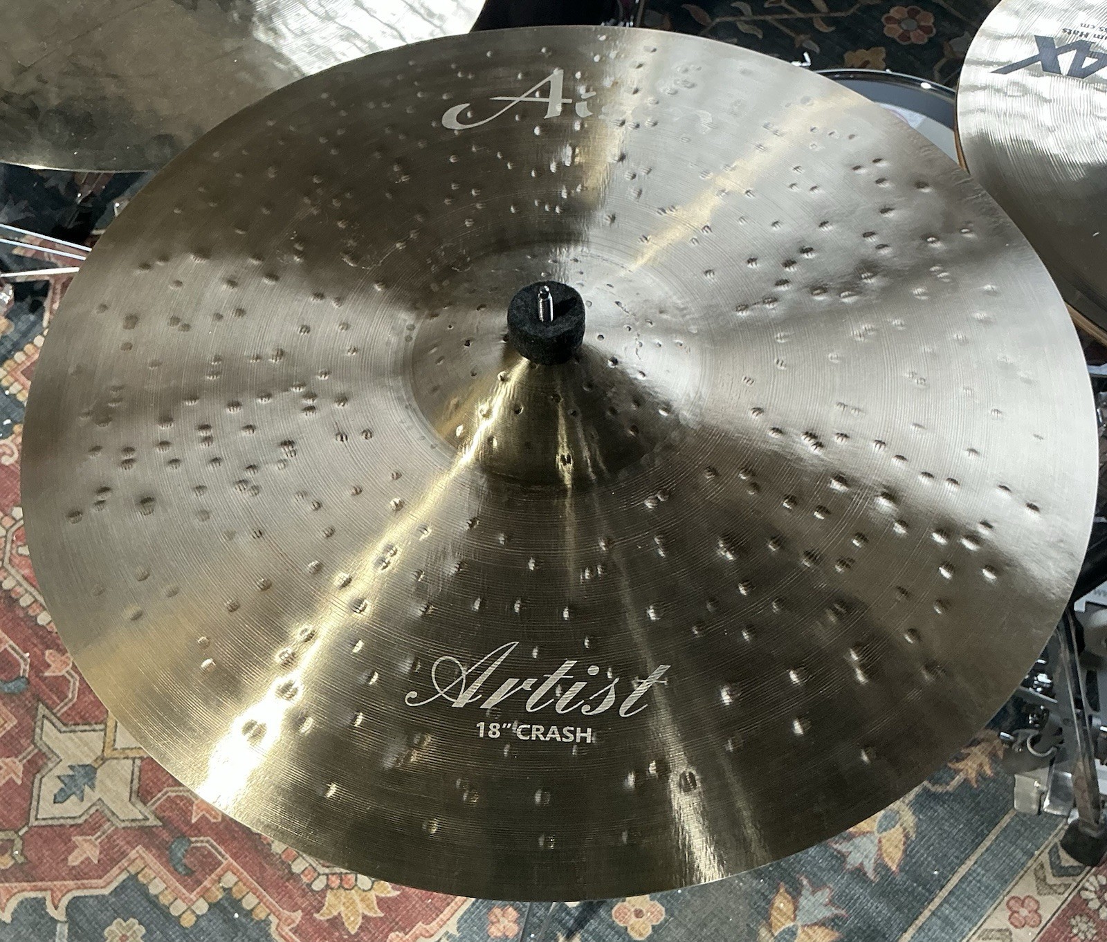 Crash Cymbal Sign Aisen 18” Artist Crash Cymbal | eBay
