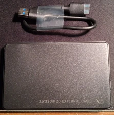 Seagate 2.5" USB External 80GB Hard Drive w Cable ST980813AS