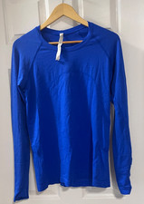 Lululemon womens blue long sleeve size 10