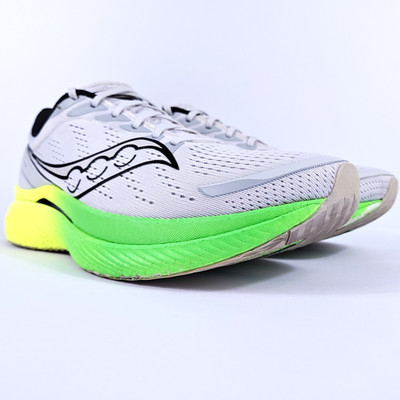 Saucony Endorphin Speed 3 Mens 13 Lightweight Cushioned Road Running Shoes White