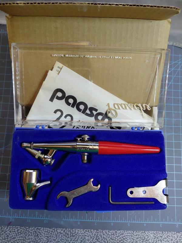 Paasche Type H Vintage Airbrush Painting Kit