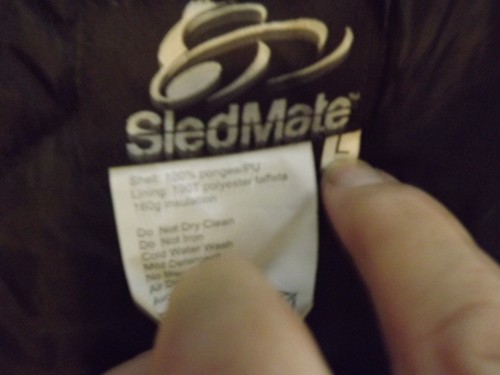Sledmate Ski Bibs Snow Pants Men's Black Insulated Adjustable Snowpants Sz Large - Picture 7 of 9