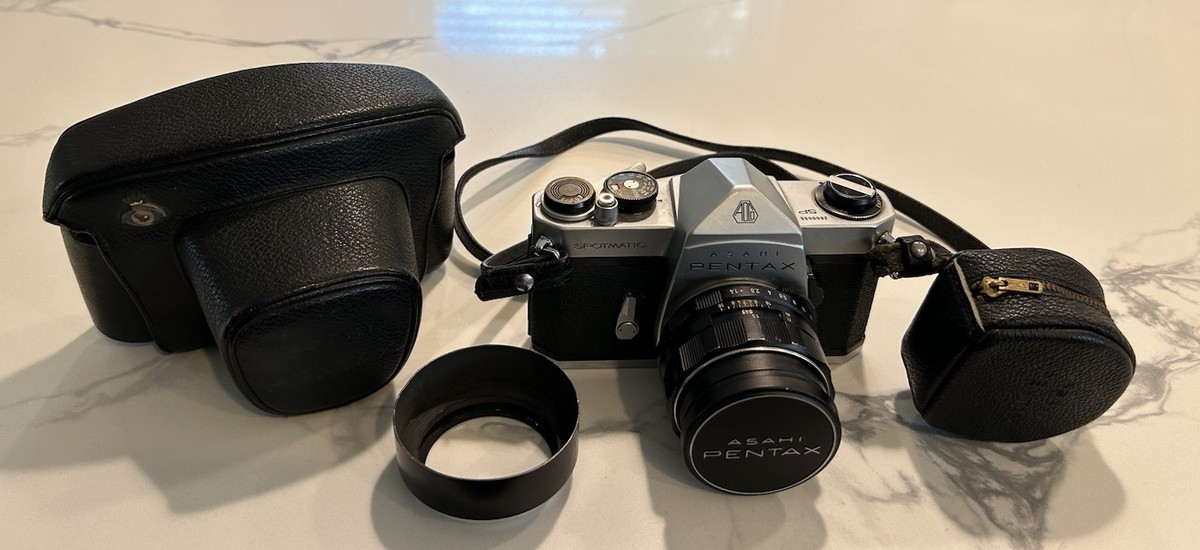 Pentax Spotmatic SP 35mm SLR Film Camera 50mm f1.4 Super