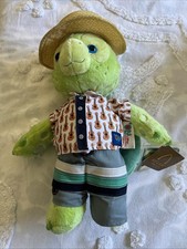 Disney Aulani Resort OLU Sea Turtle Friend Of Duffy Hawaii Aloha Plush 11" New