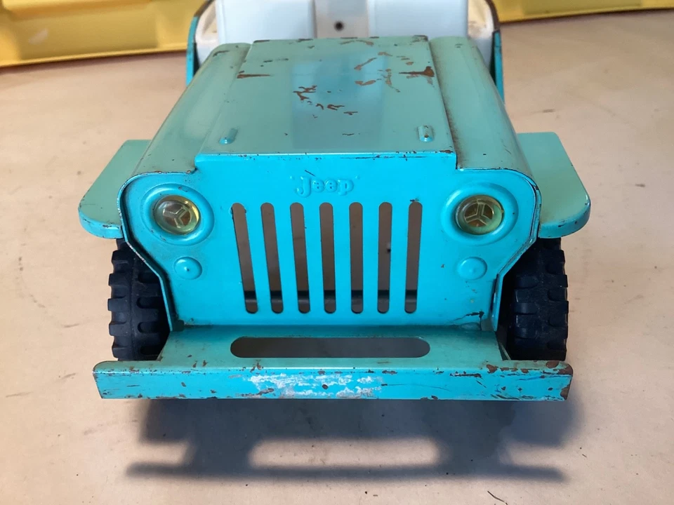 Jeep vintage de aço prensado Tonka - Imagem 2 de 4
