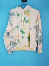 Old Navy Hoodie Size Medium Draw String Tie Dye Soft Long Sleeve