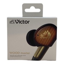 Jvc Kenwood Victor Wood Master Earphone In-Ear With Microphone Single Item