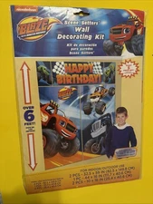 Blaze and the Monster Machines Party Scene Setter/Wall Kit Brand New