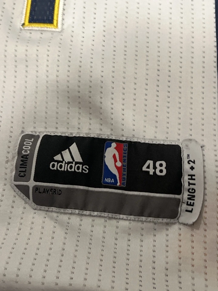 Винтажная футболка свингмена Adidas Indiana Pacers No21 David West | размер 48 (L/XL) - Изображение 3 из 3