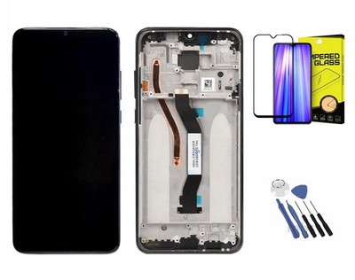 Display für Xiaomi Redmi Note 8 Pro LCD IPS Touchscreen Bildschirm Front Rahmen