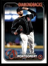Jordan Montgomery 2024 Topps Update #US297 Diamondbacks MLB READ FREE SHIPPING