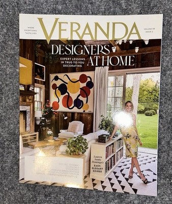 Veranda Magazine Volume 38 Issue Number 2 March April 2024 Designers At Home