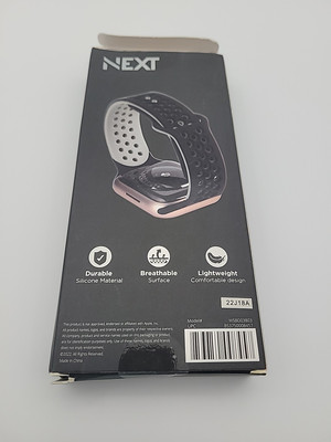 NEXT - Sport Band DUO iWatch Strap for Apple Watch 38 mm & 40mm - Duo BLACK+GRAY