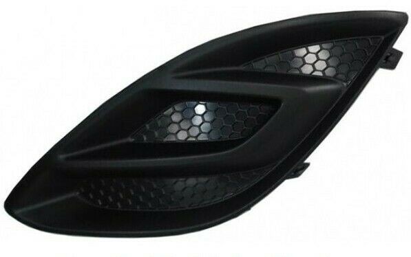 Fits Vauxhall Corsa D 2011-2014 Front Bumper Fog Grille No Lamp Hole Left Side